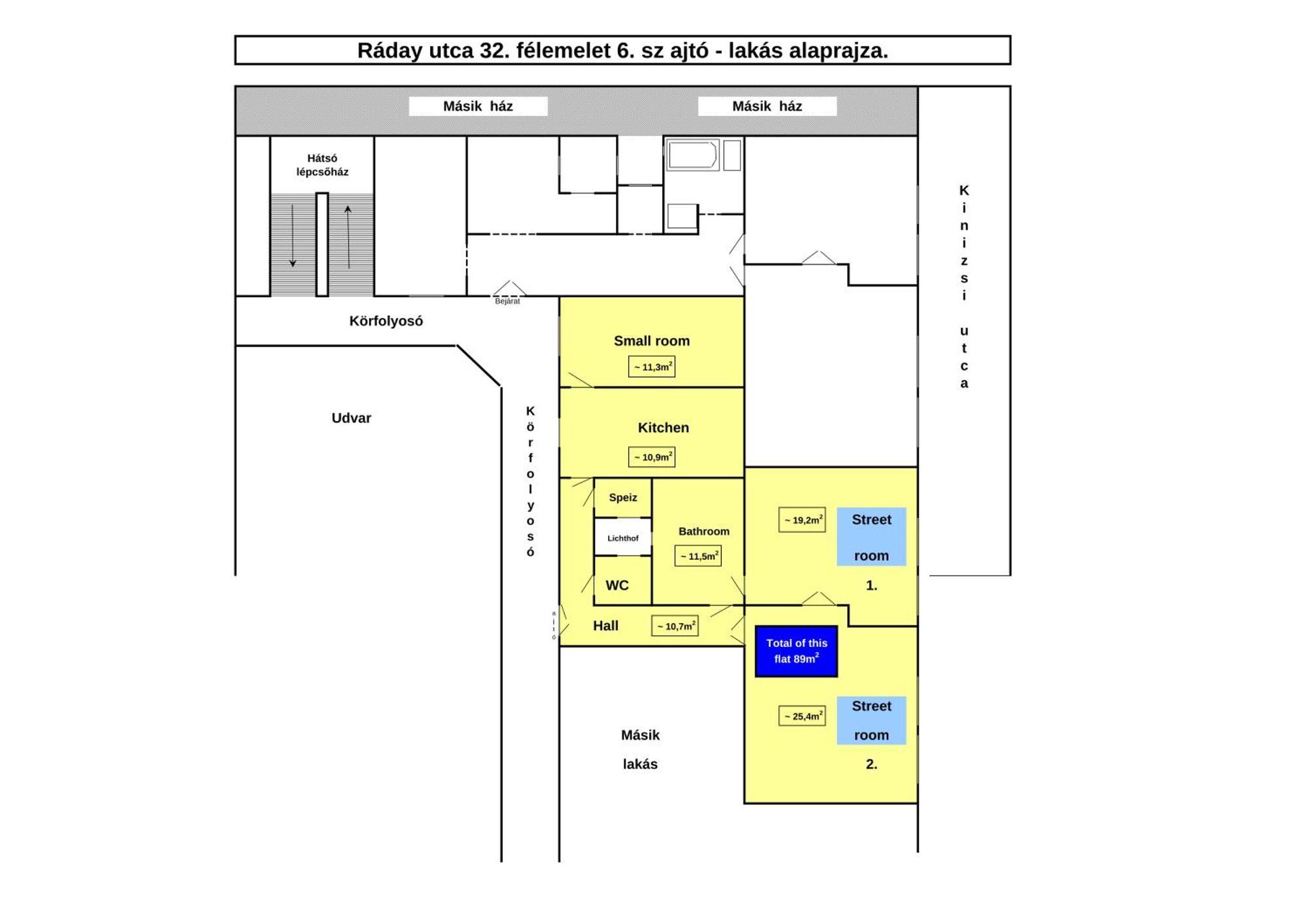 Cozy Apartment On Raday Corso Βουδαπέστη Εξωτερικό φωτογραφία